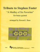 A Tribute to Stephen Foster Brass Quintet cover